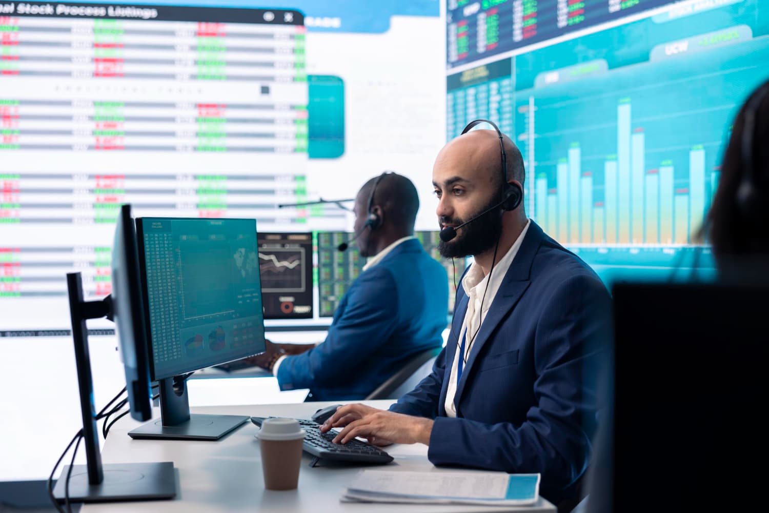 Landercrest trading floor